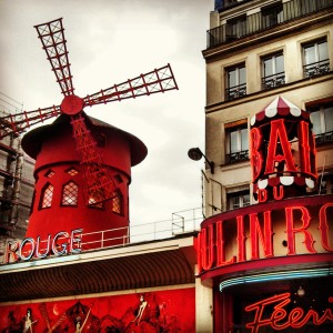 Oh hey there, very modernized Moulin Rouge